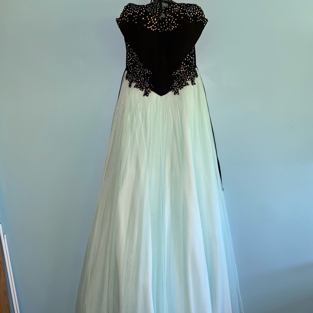 halter prom dress